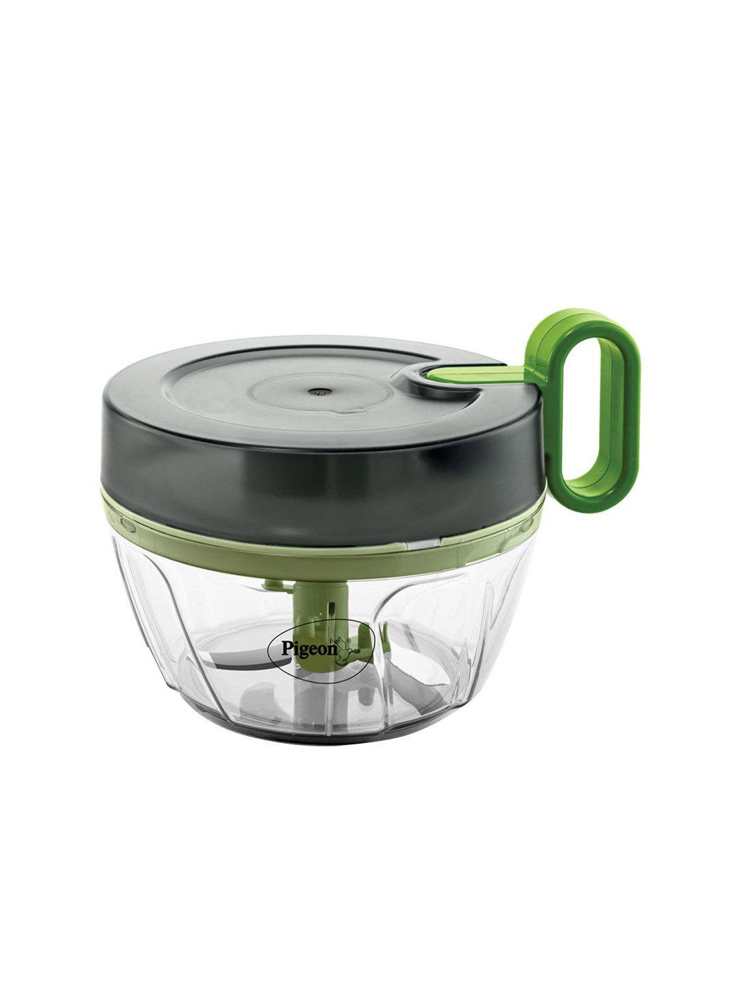 

Pigeon Grey & Green Colourblocked Handy Chopper With 3 Blades 400ml