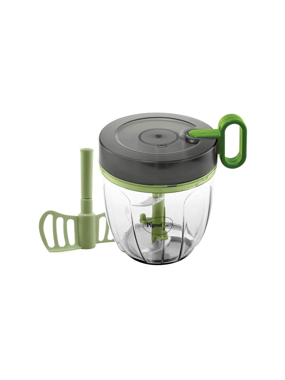 

Pigeon Grey & Green Colourblocked Handy Chopper With 5 Blades & 1 Whisker 400ml