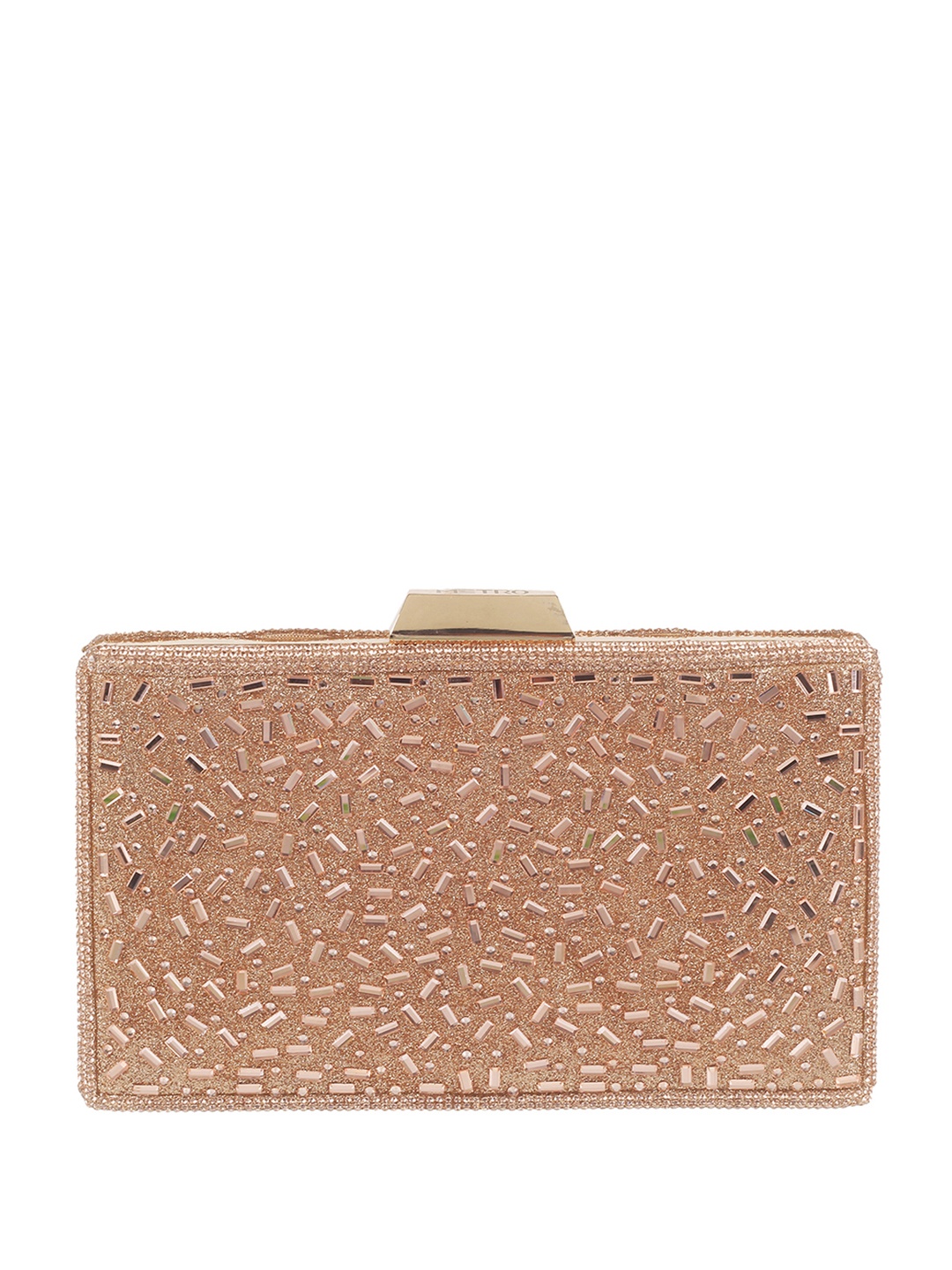 

Metro Textured Embellished Purse Clutch, Pink