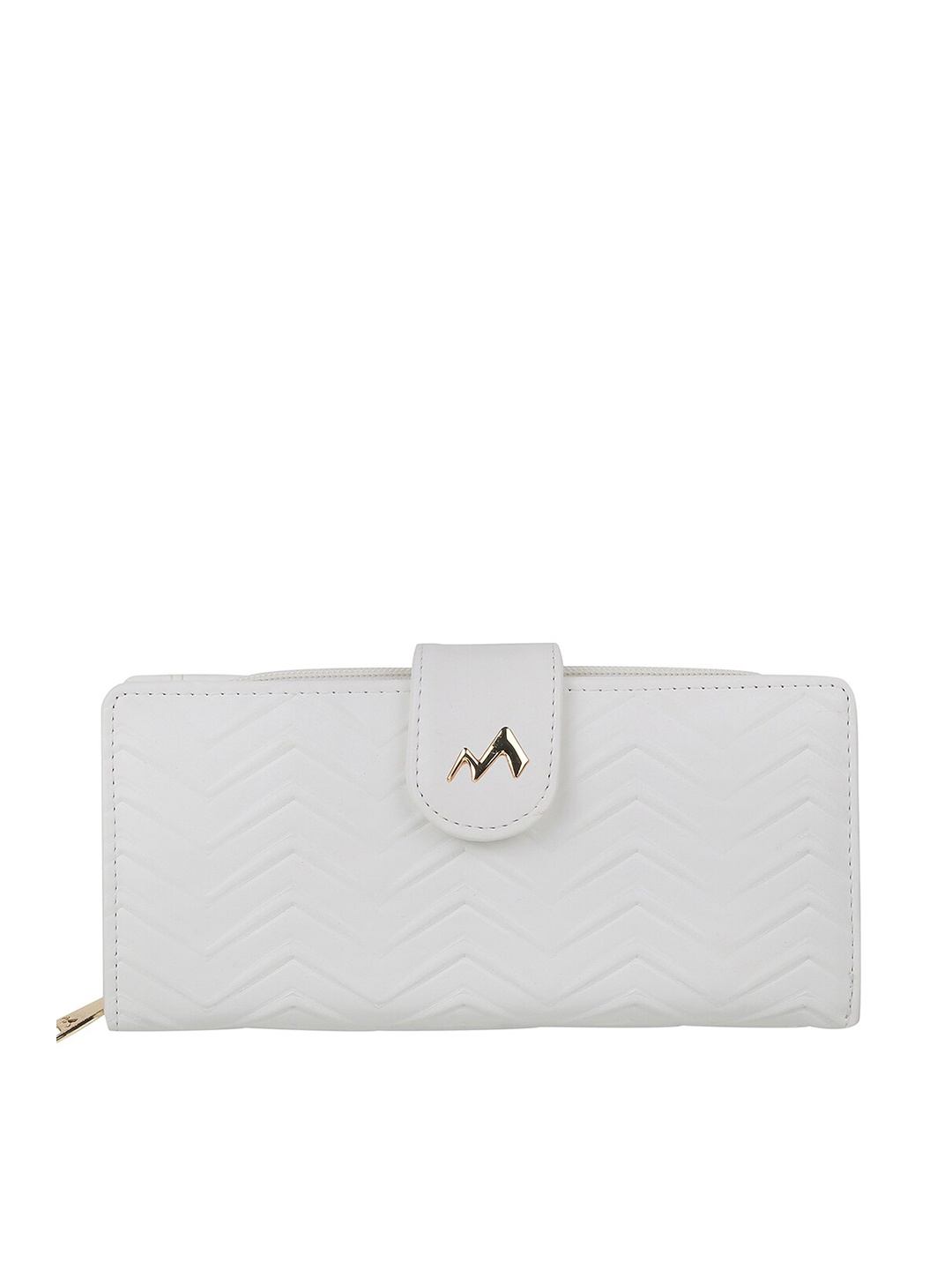 

Metro Women PU Two Fold Wallet, White