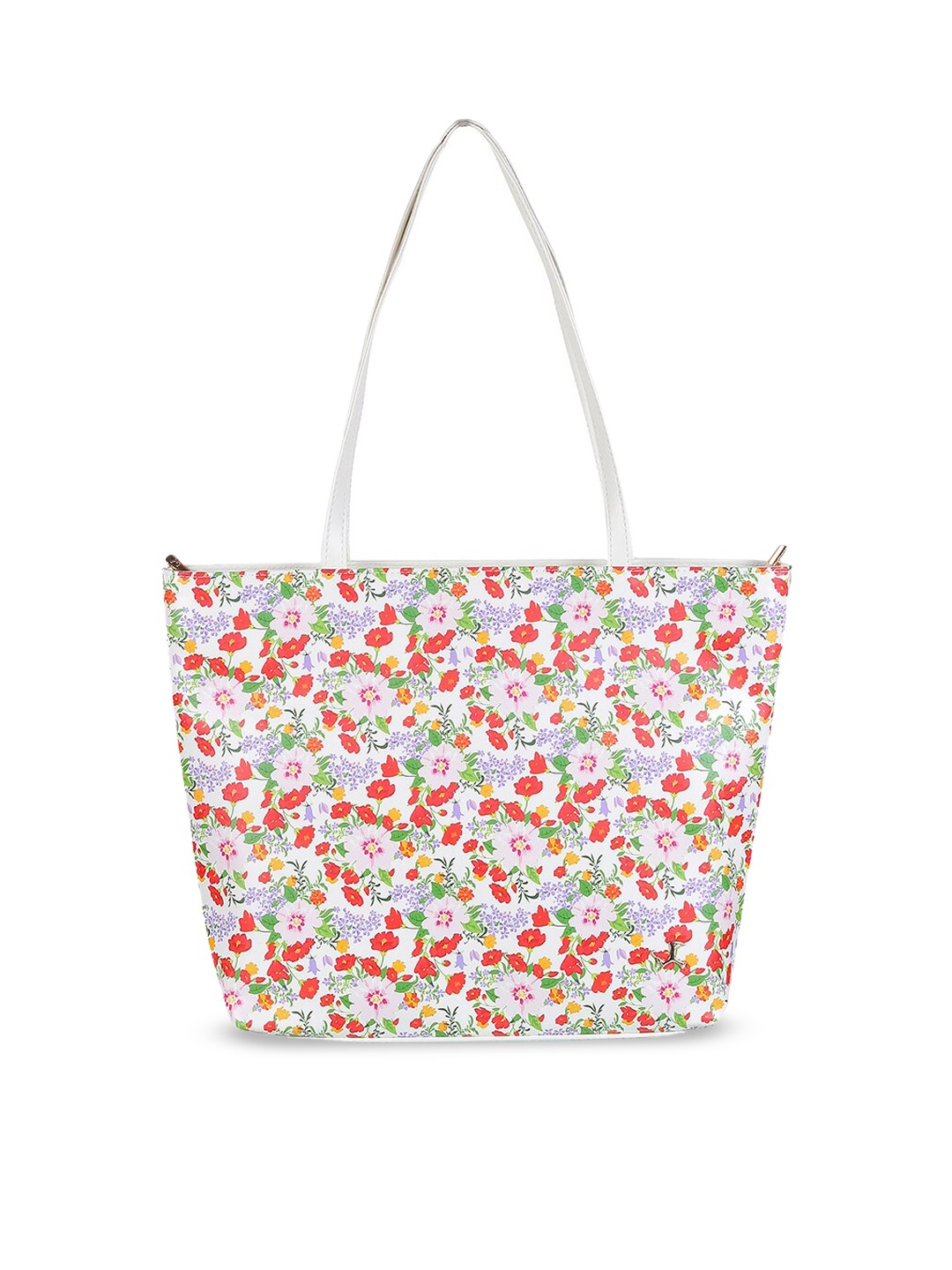 

Mochi Floral Printed Shopper Tote Bag, White