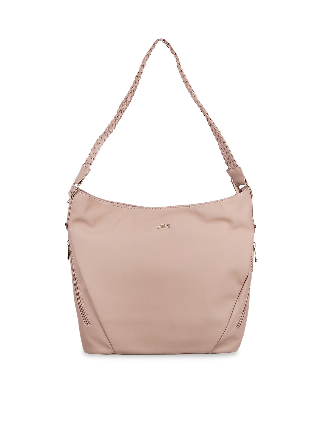 

Mochi Structured Hobo Bag, Beige