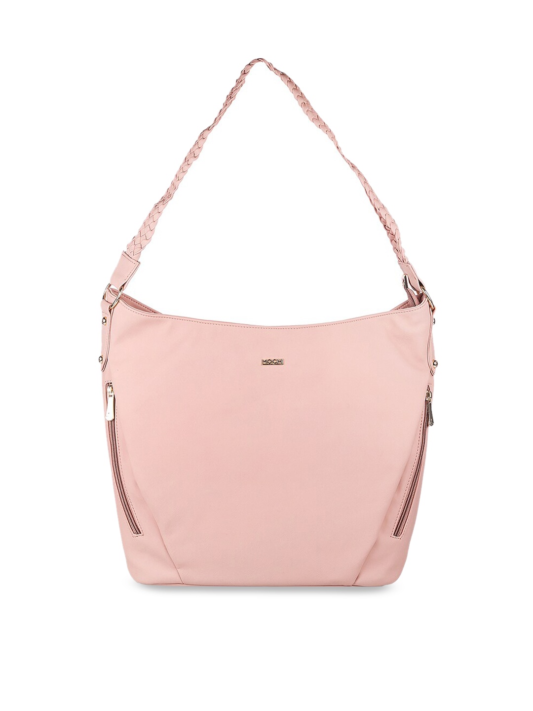 

Mochi Structured Hobo Bag, Pink