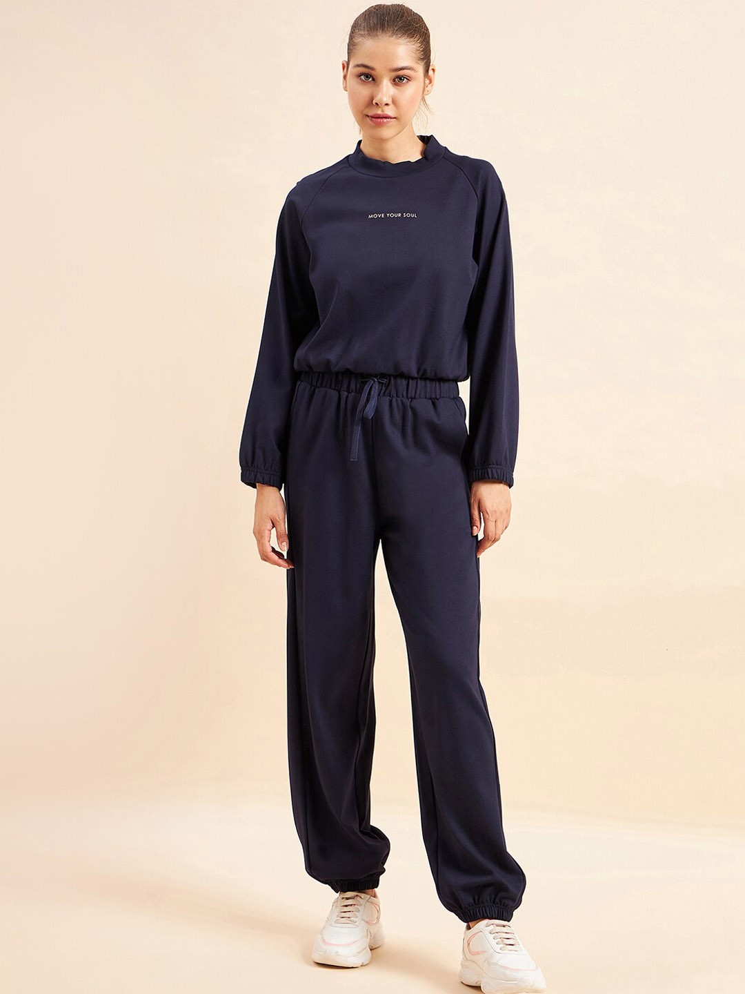 

Sweet Dreams Navy Blue Long Sleeves Tracksuits