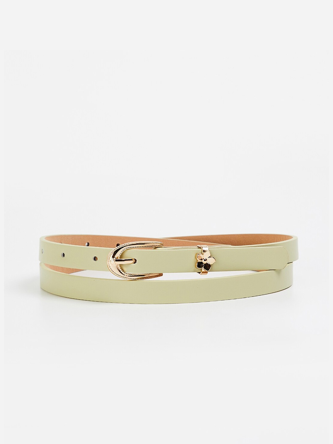 

Ginger by Lifestyle Women Textured Belt, Green