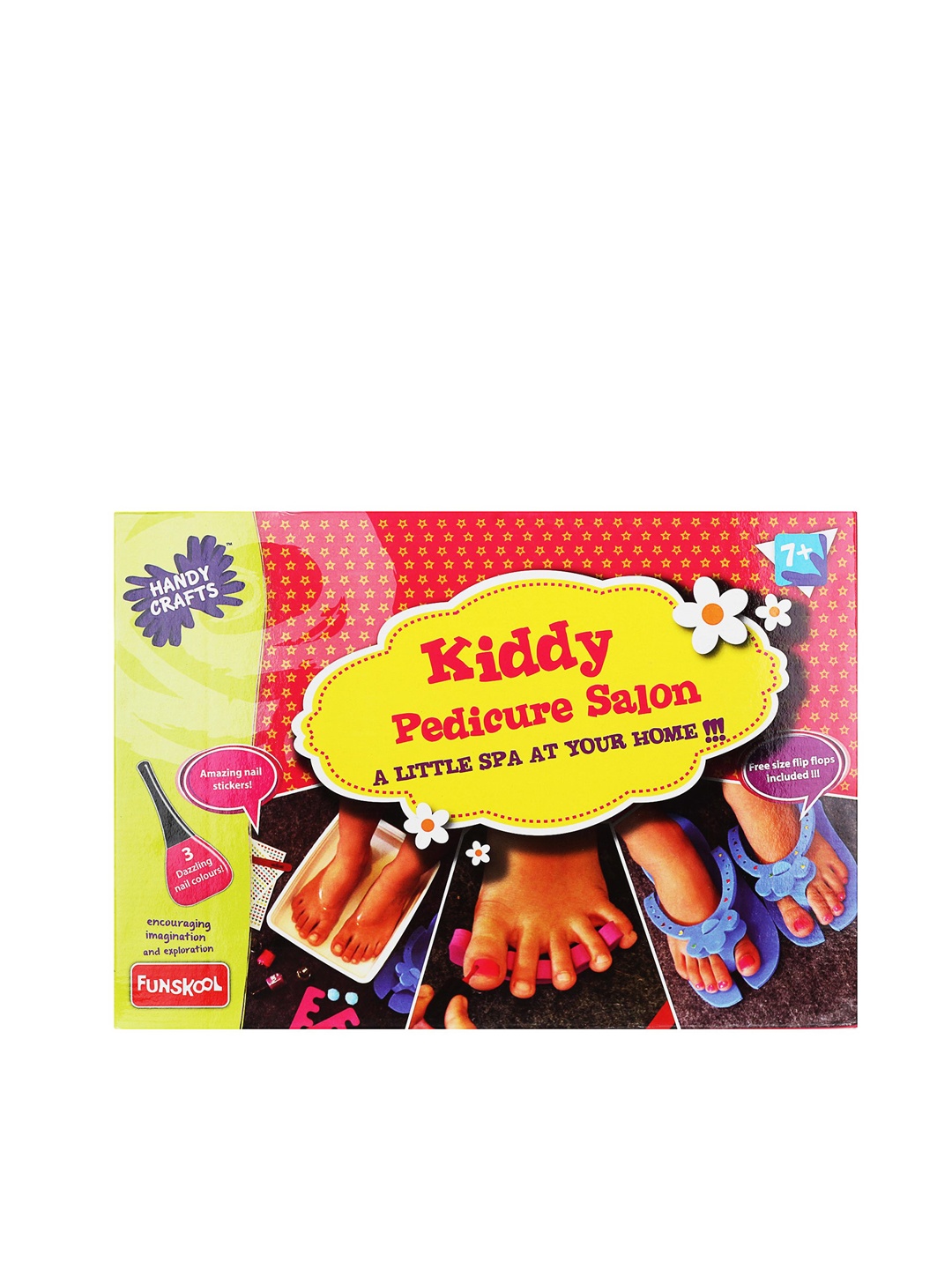 

Handycrafts Kids Kiddy Pedicure Salon Set For Ages 7+, Multi