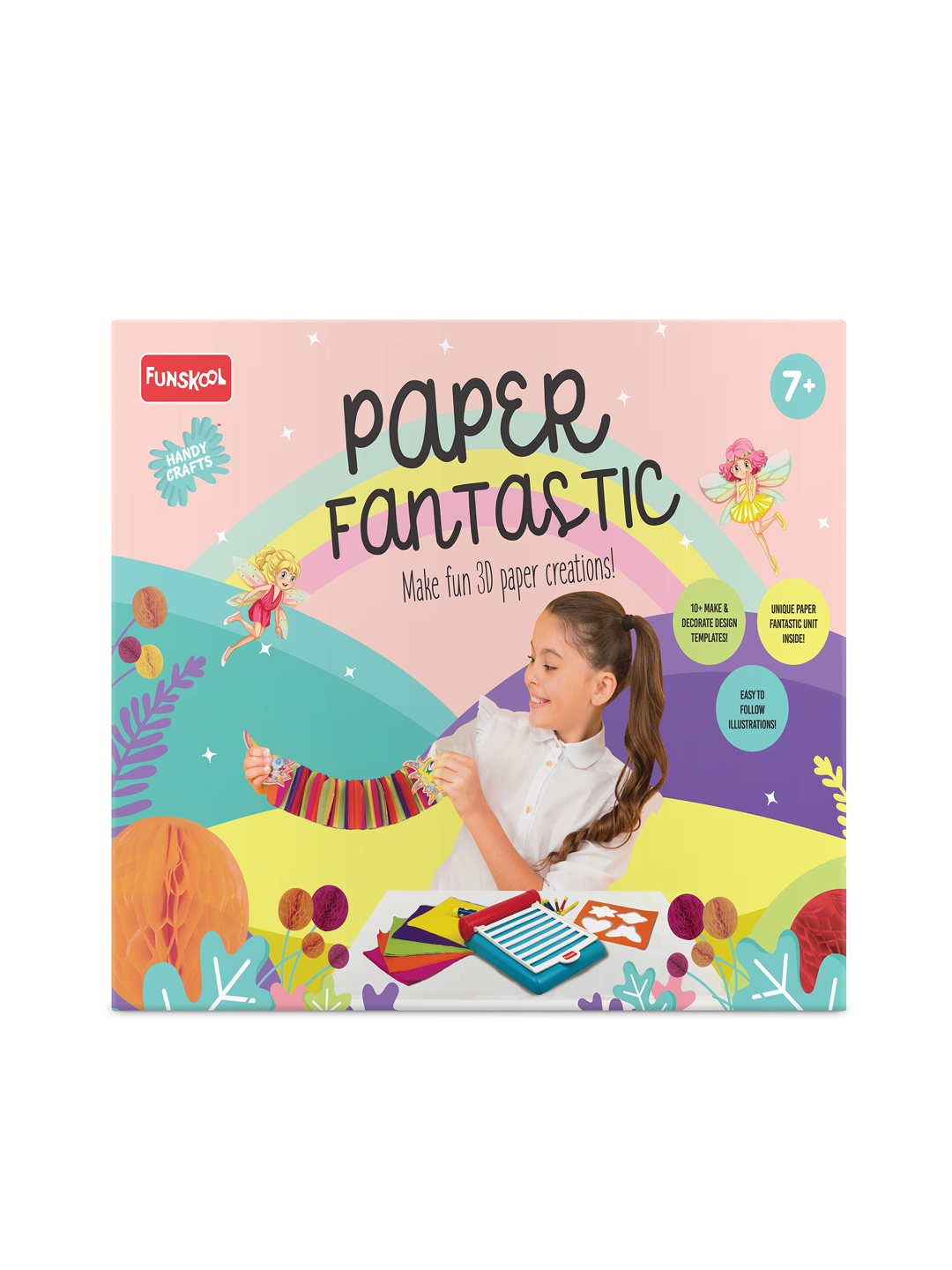 

Handycrafts Paper Fantastic for 7+Years, Multi