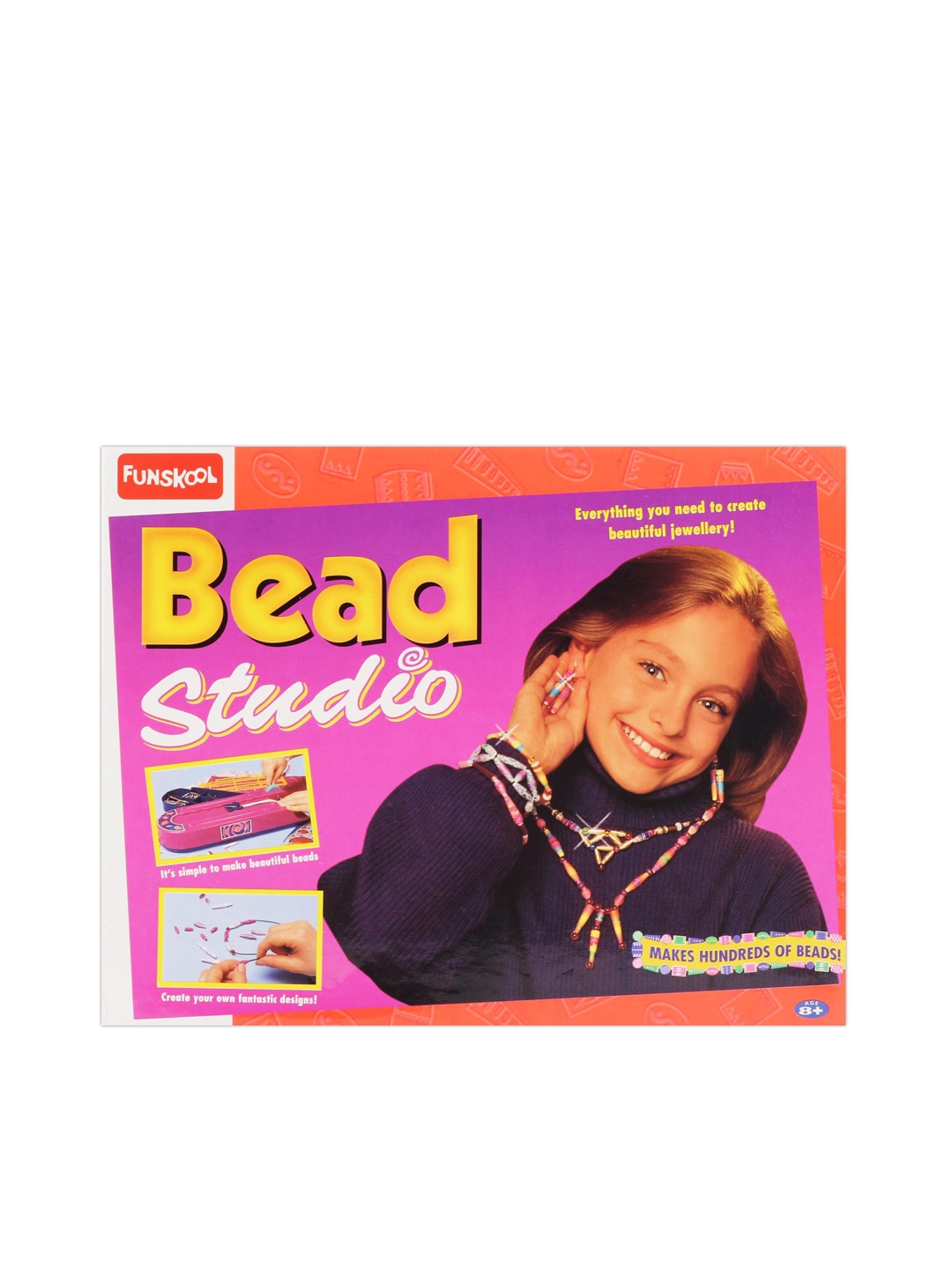 

Handycrafts Kids Beads Studio Domestic DIY Art & Craft Kit, Multi