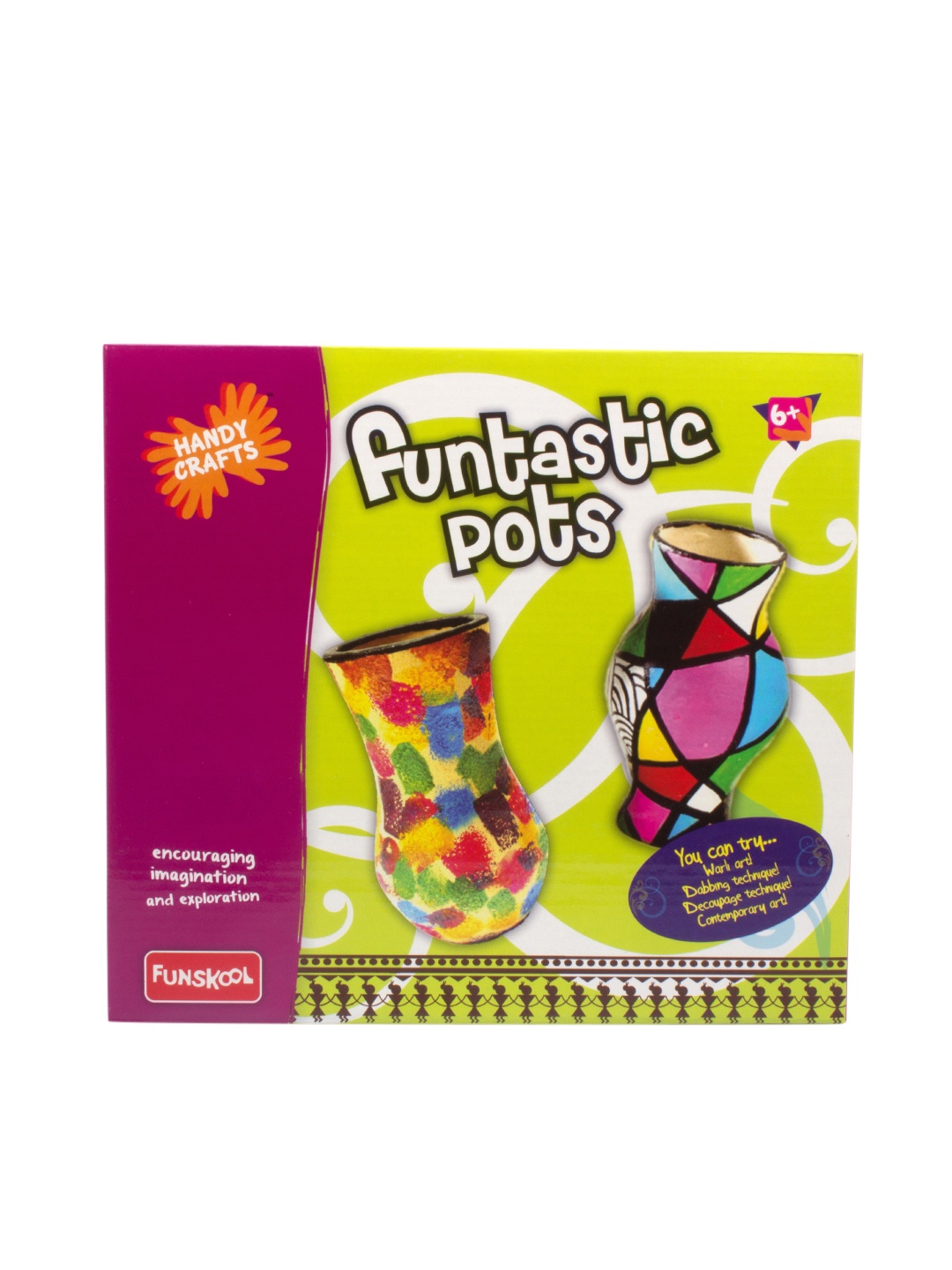 

Handycrafts Funtastic Pots for 6+Years, Multi