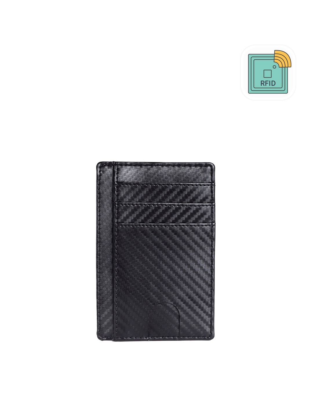 

HAMMONDS FLYCATCHER Leather Card Holder, Black