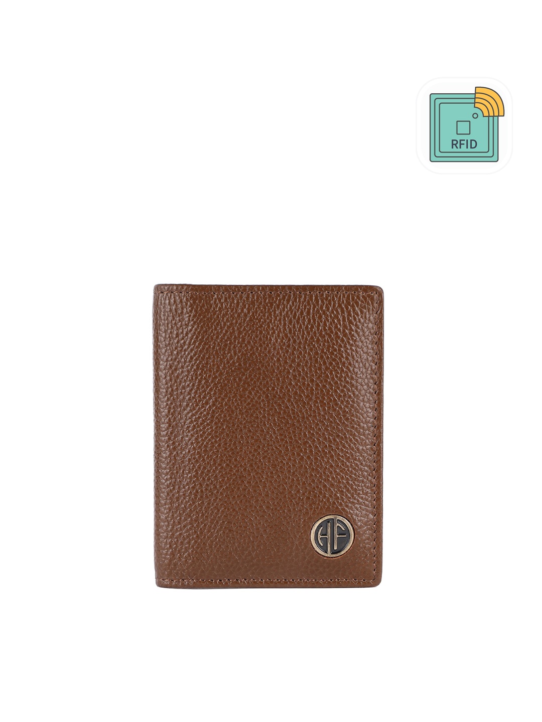 

HAMMONDS FLYCATCHER Men Textured Leather RFID Protected Water Resistance Card Holder, Brown