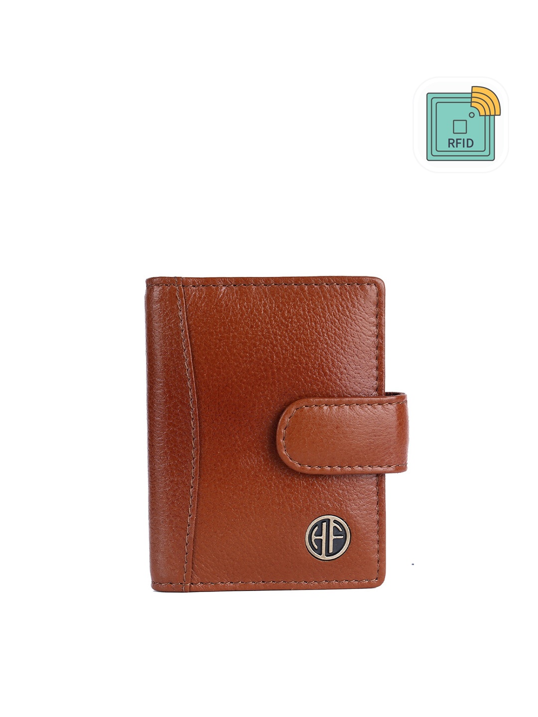 

HAMMONDS FLYCATCHER Men Leather RFID Protected Water Resistance Card Holder, Tan