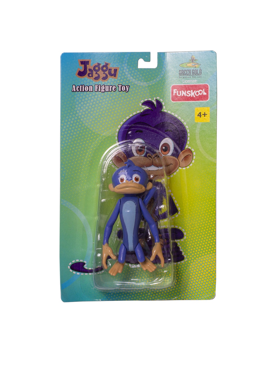 

Handycrafts Jaggu Action Figure for 4+Years, Blue