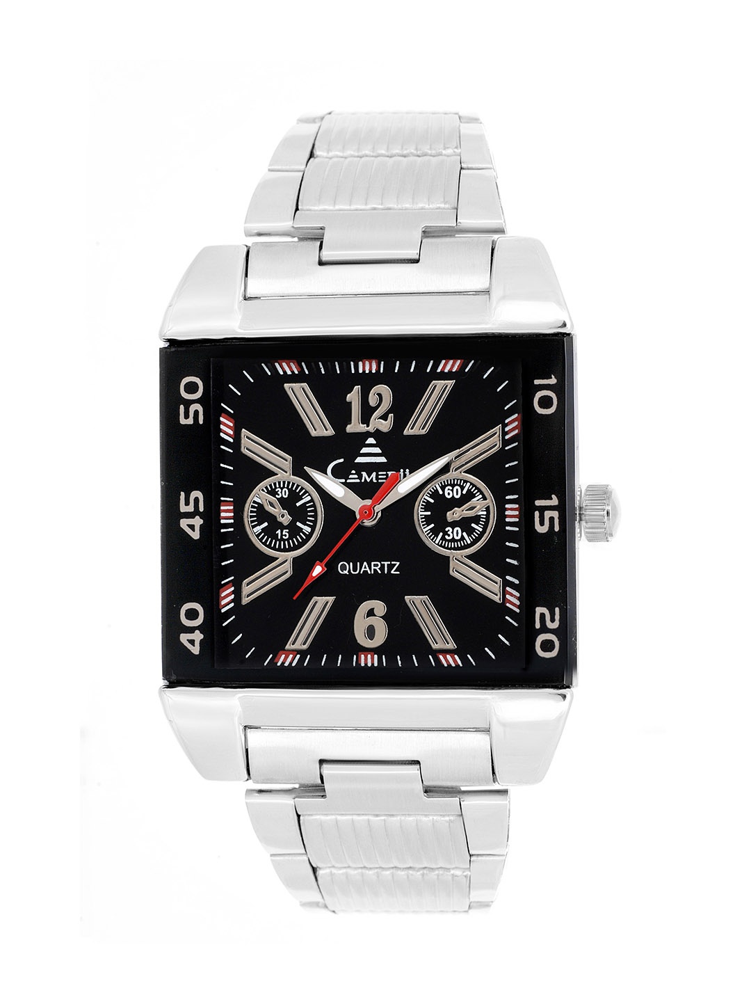 

Camerii Men Black Analogue Watch W5SBCr