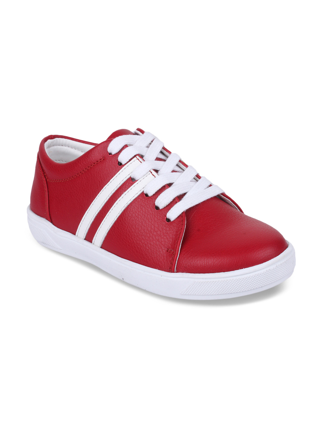 

Bruno Manetti Unisex Red Sneakers