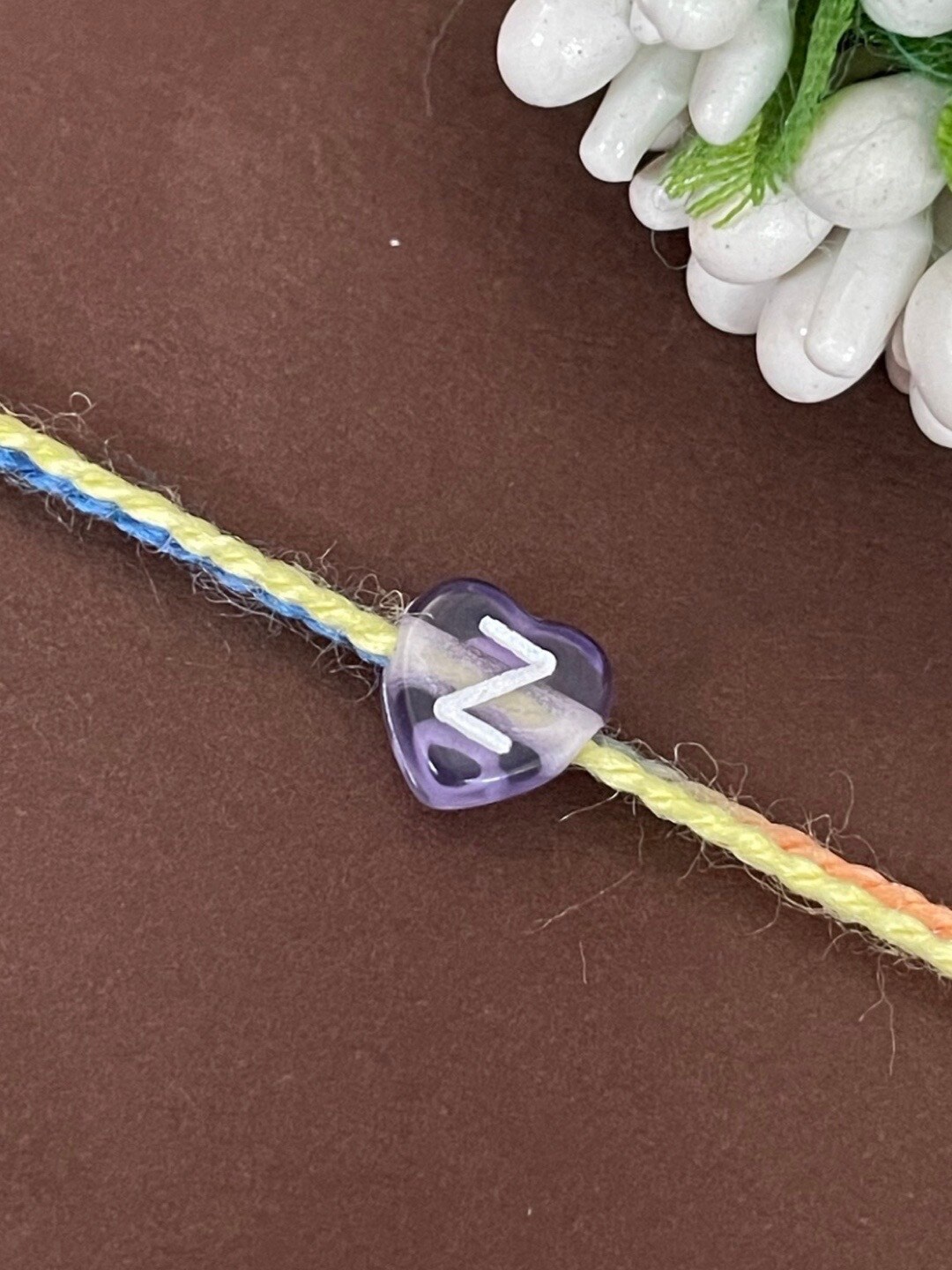 

Digital Dress Room Kids Z-Charm Studded Thread Rakhi, Purple