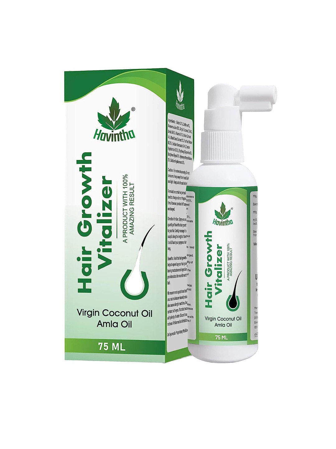 

Havintha Hair Care - Hair Serum 75 ml, Green