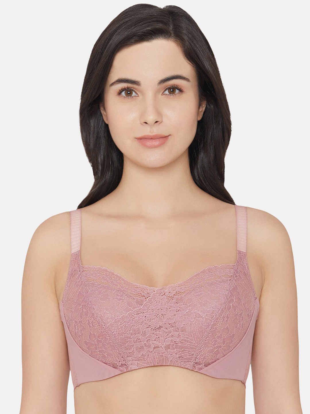 

Wacoal Self Design Rapid-Dry Bra With Full Coverage, Purple