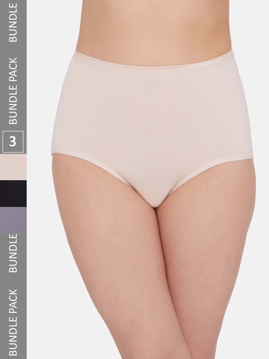 

Wacoal Pack Of 3 High-Rise Hipster Briefs, Cream