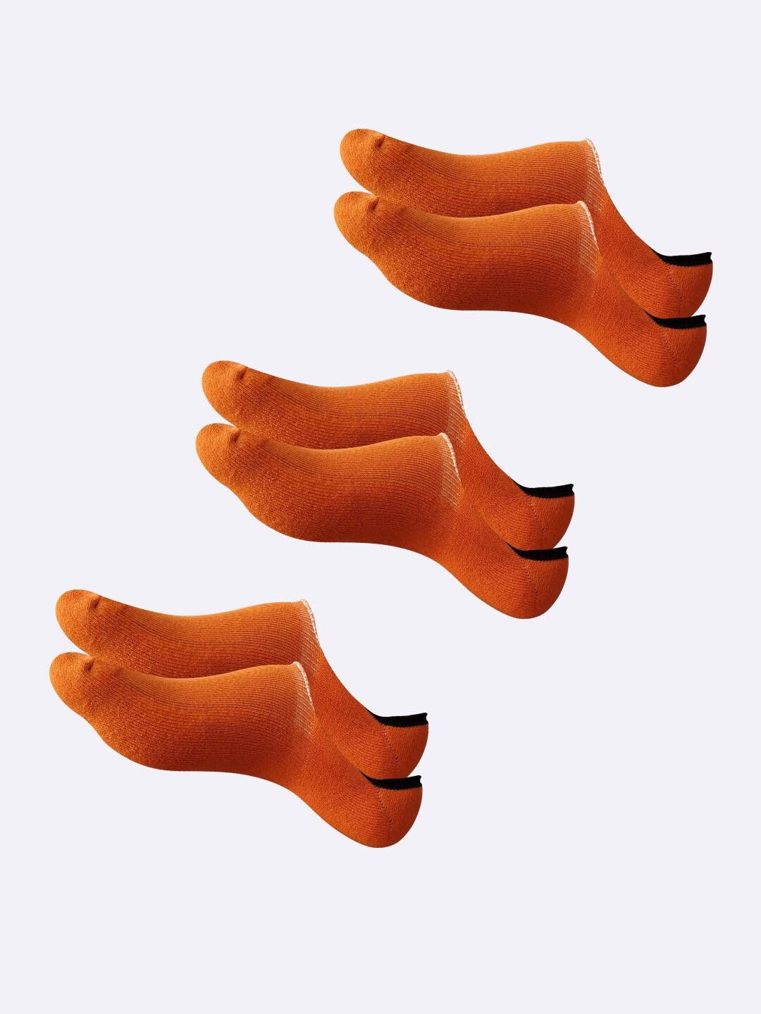 

AIR GARB Unisex Brand Logo Print Detail Breathable Shoe Liner, Orange