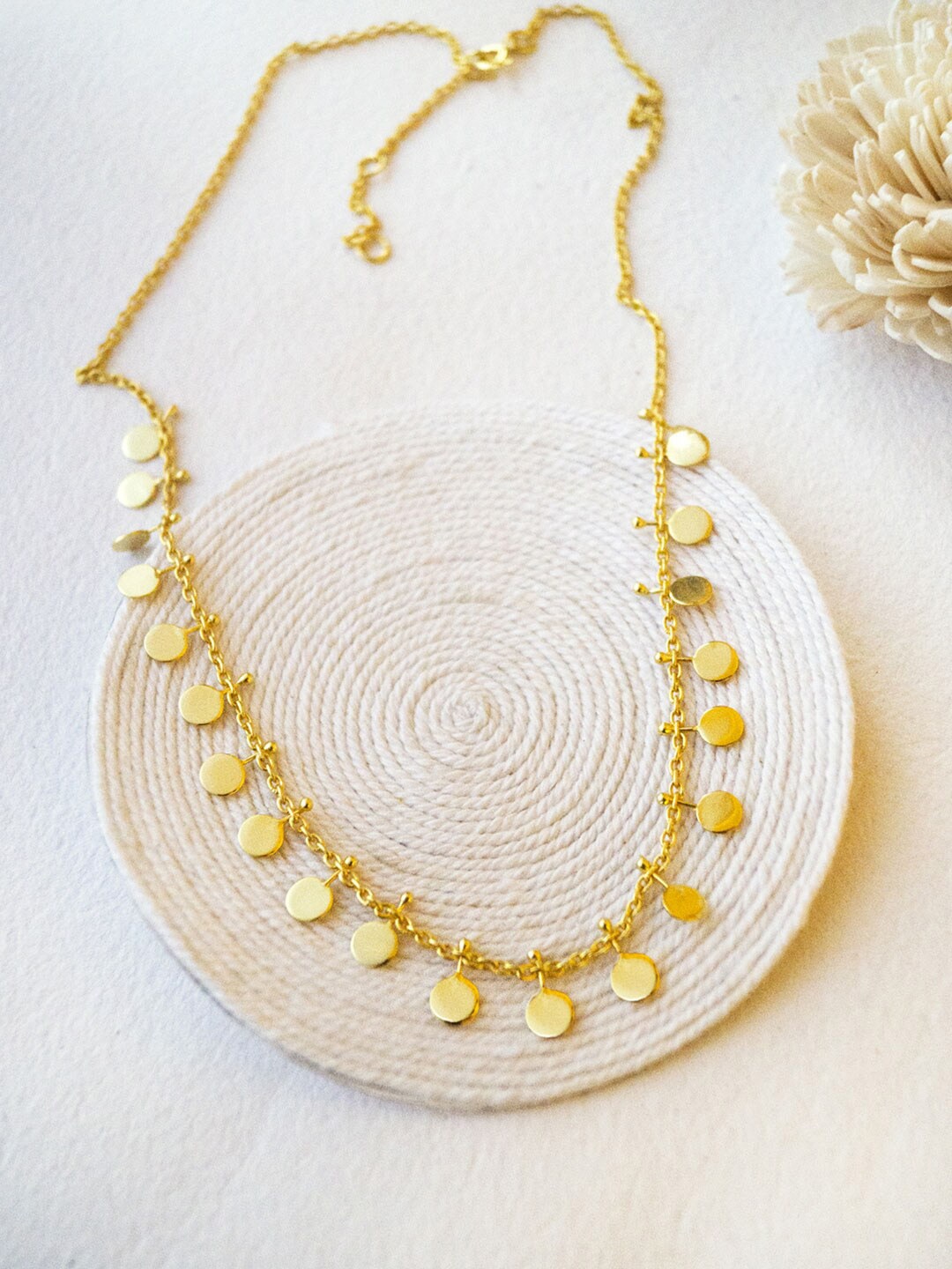 

MANNASH Sterling Silver Gold-Plated Chain