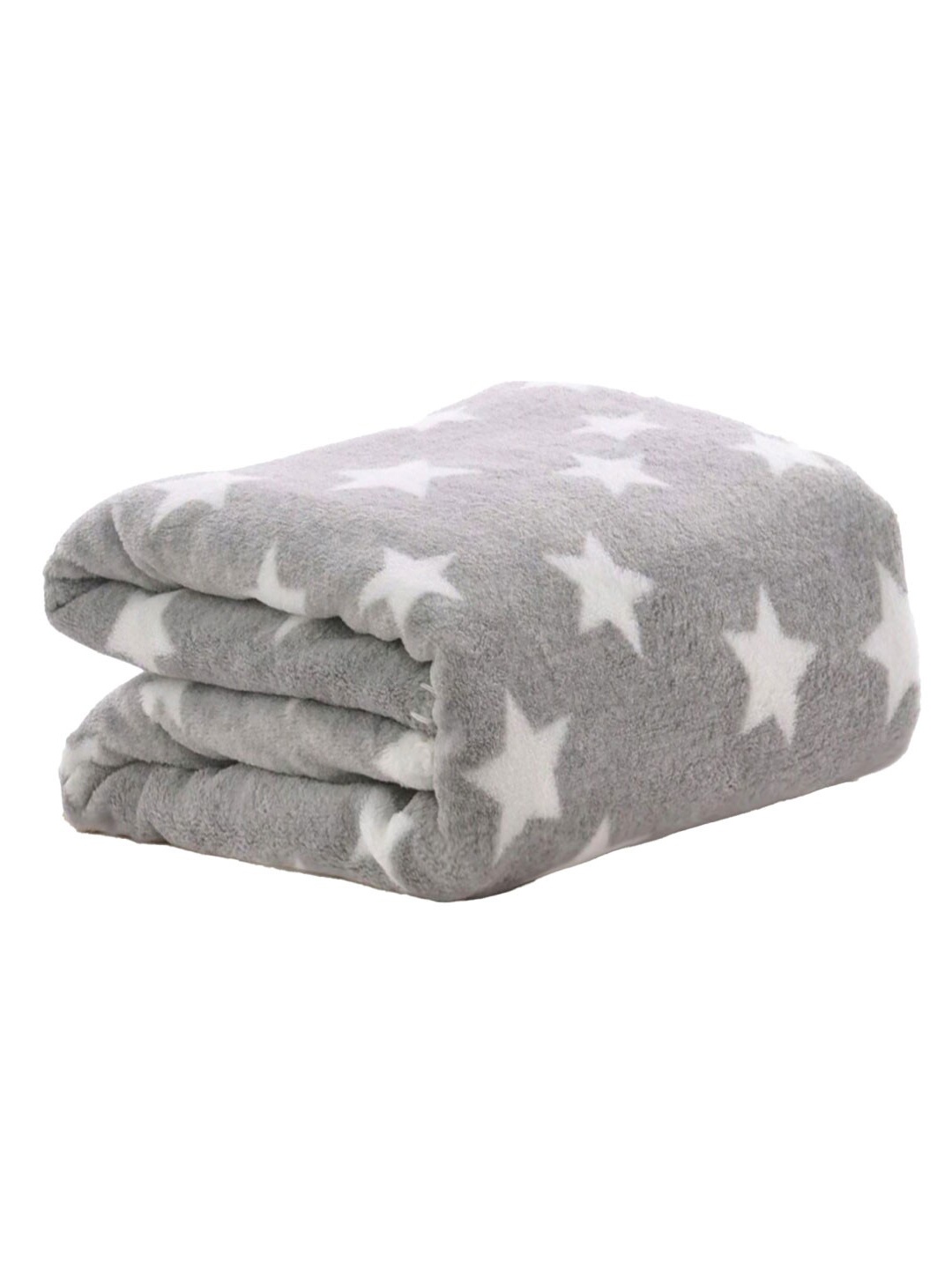 

OyO Baby Infants Kids Grey Printed AC Room Square Baby Blanket