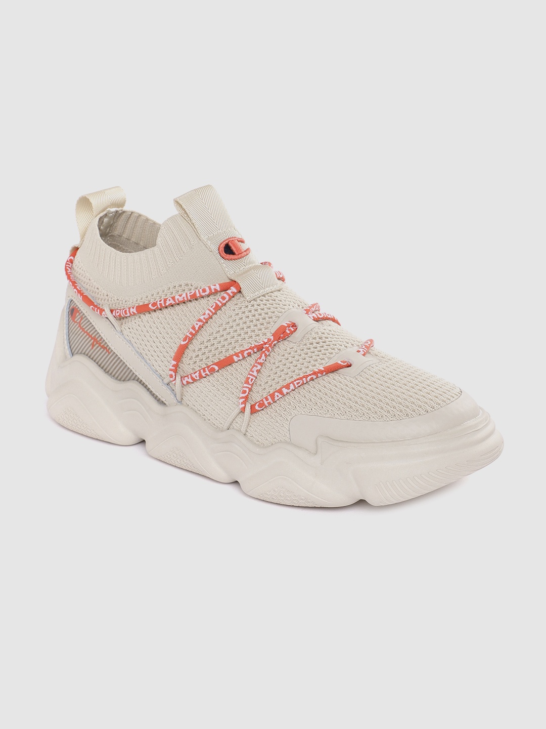 

Champion Women Woven Design Sneakers, Nude