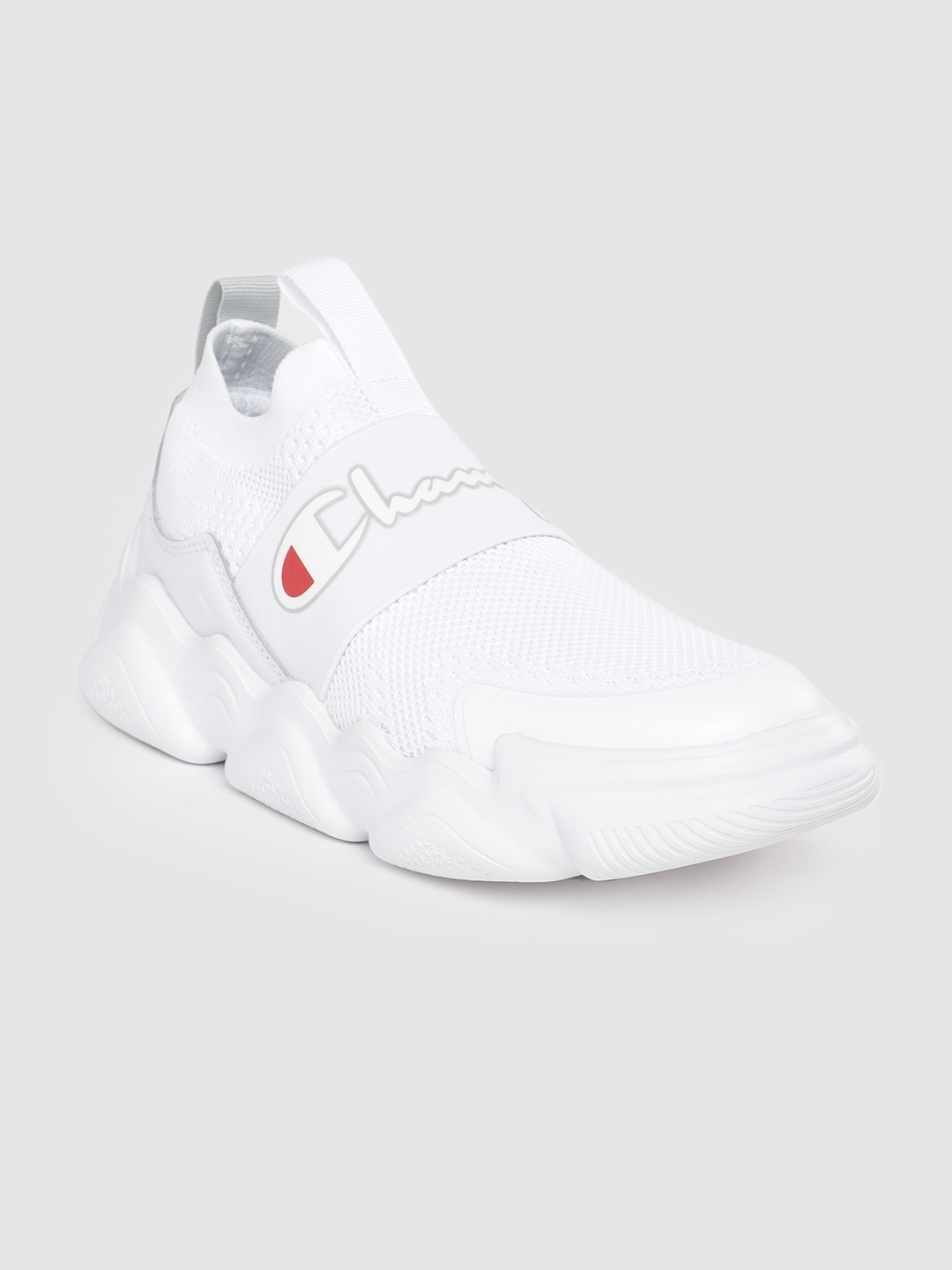 

Champion Women Woven Design Sneakers, White