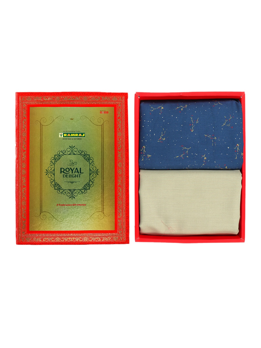 

Ramraj Men Shirt & Trouser Clothing Fabric Set, Blue