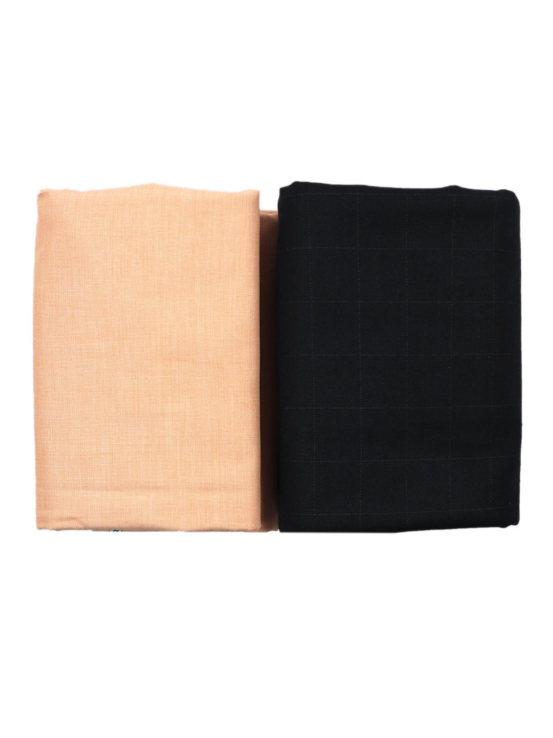 

Ramraj Men Shirt & Trouser Clothing Fabric Set, Orange