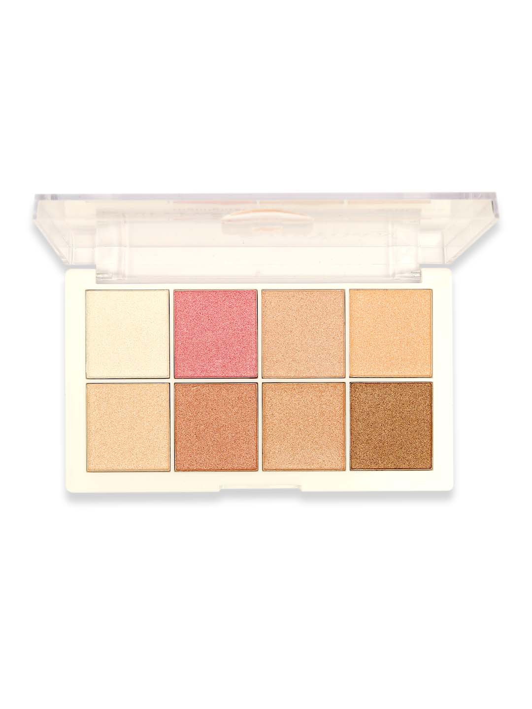 

SHRYOAN 8 Shimmer Highlighter Palette 18g Shade 01, Beige