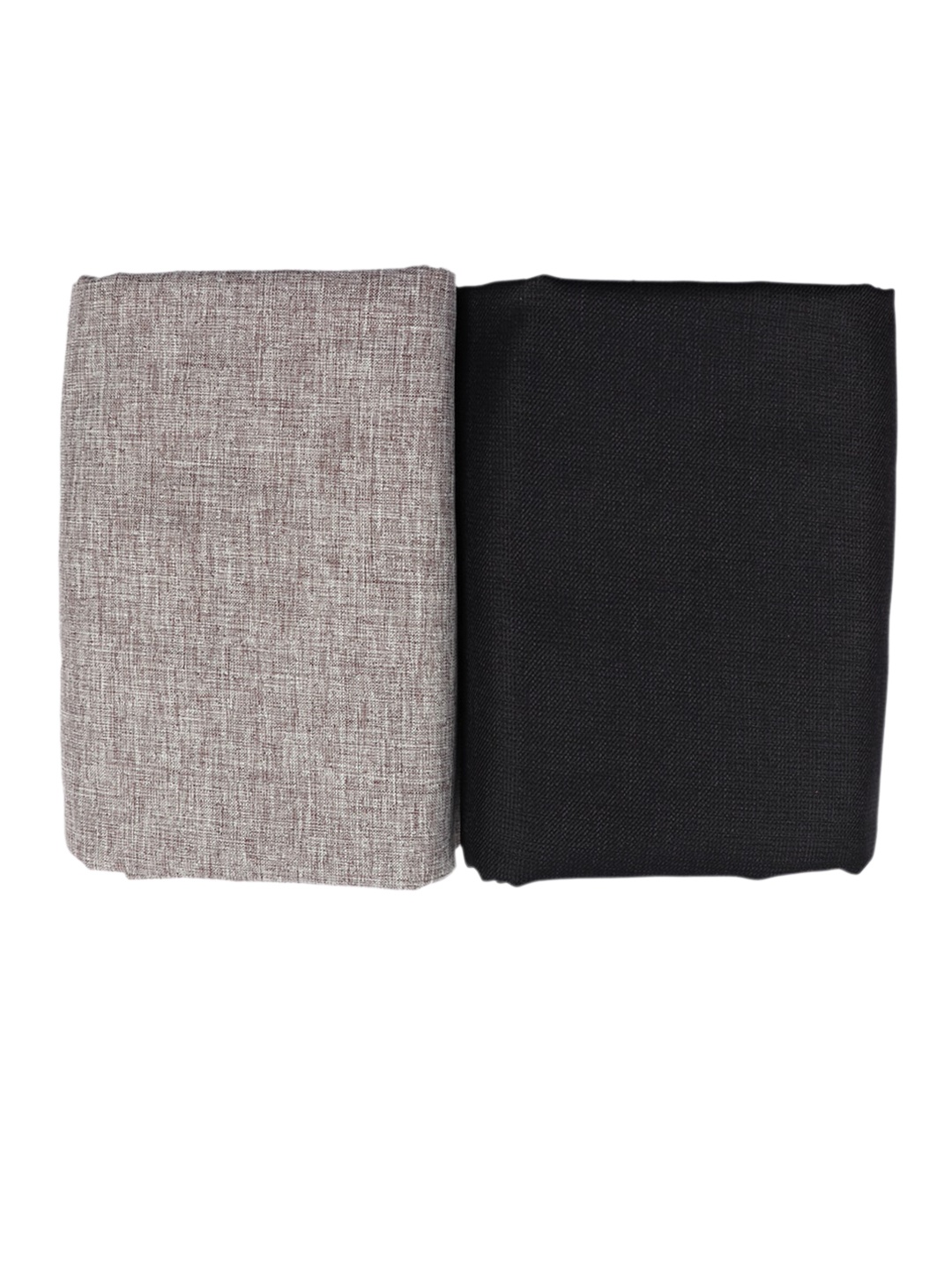 

Ramraj Men Textured Shirt & Trouser Clothing Fabric Set, Grey