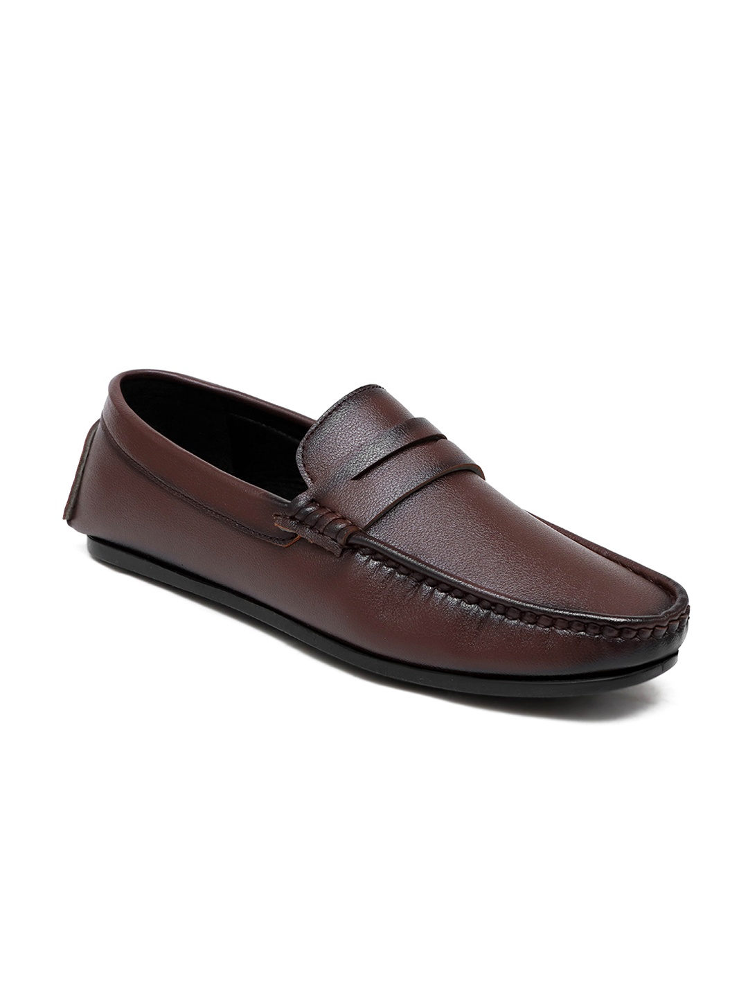 

Valin Fox Men Lightweight Penny Loafers, Brown