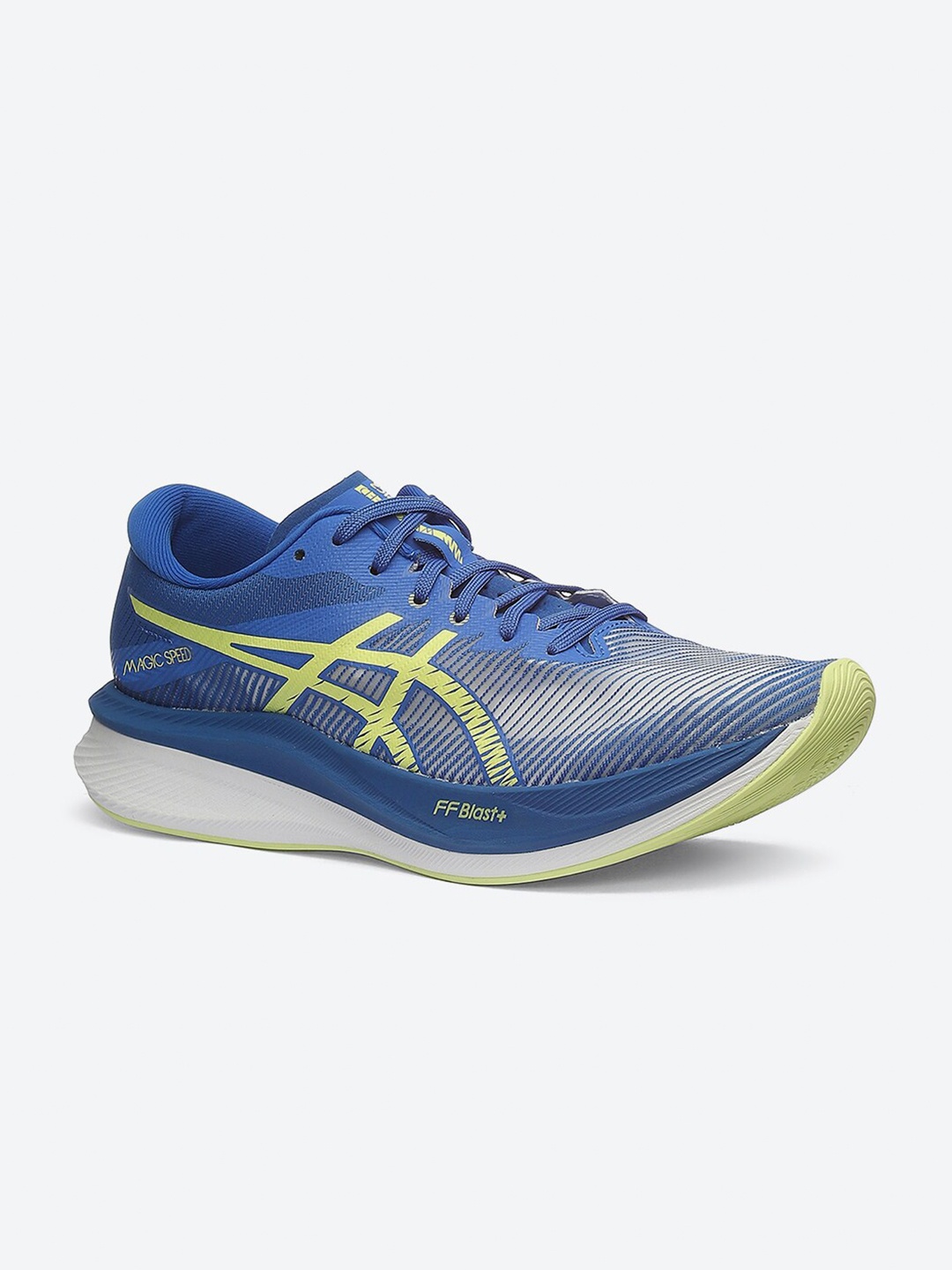 

ASICS Men Magic Speed 3 Running Shoes, Blue