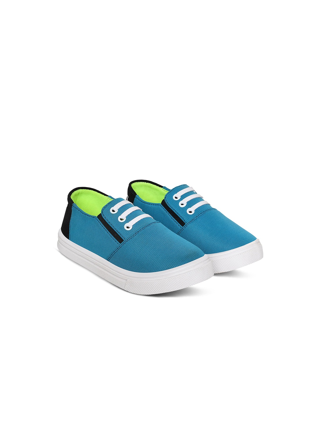 

Airspot Kids Lightweight Canvas Sneakers, Turquoise blue