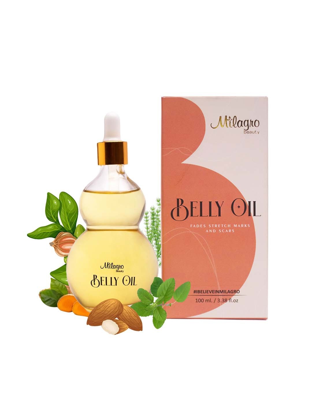 

Milagro Beauty Belly Oil 100 ml, Yellow