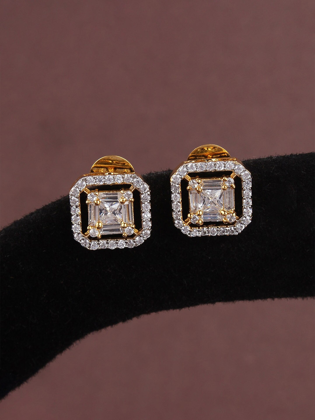 

Mirana Gold-Plated Studs Earrings