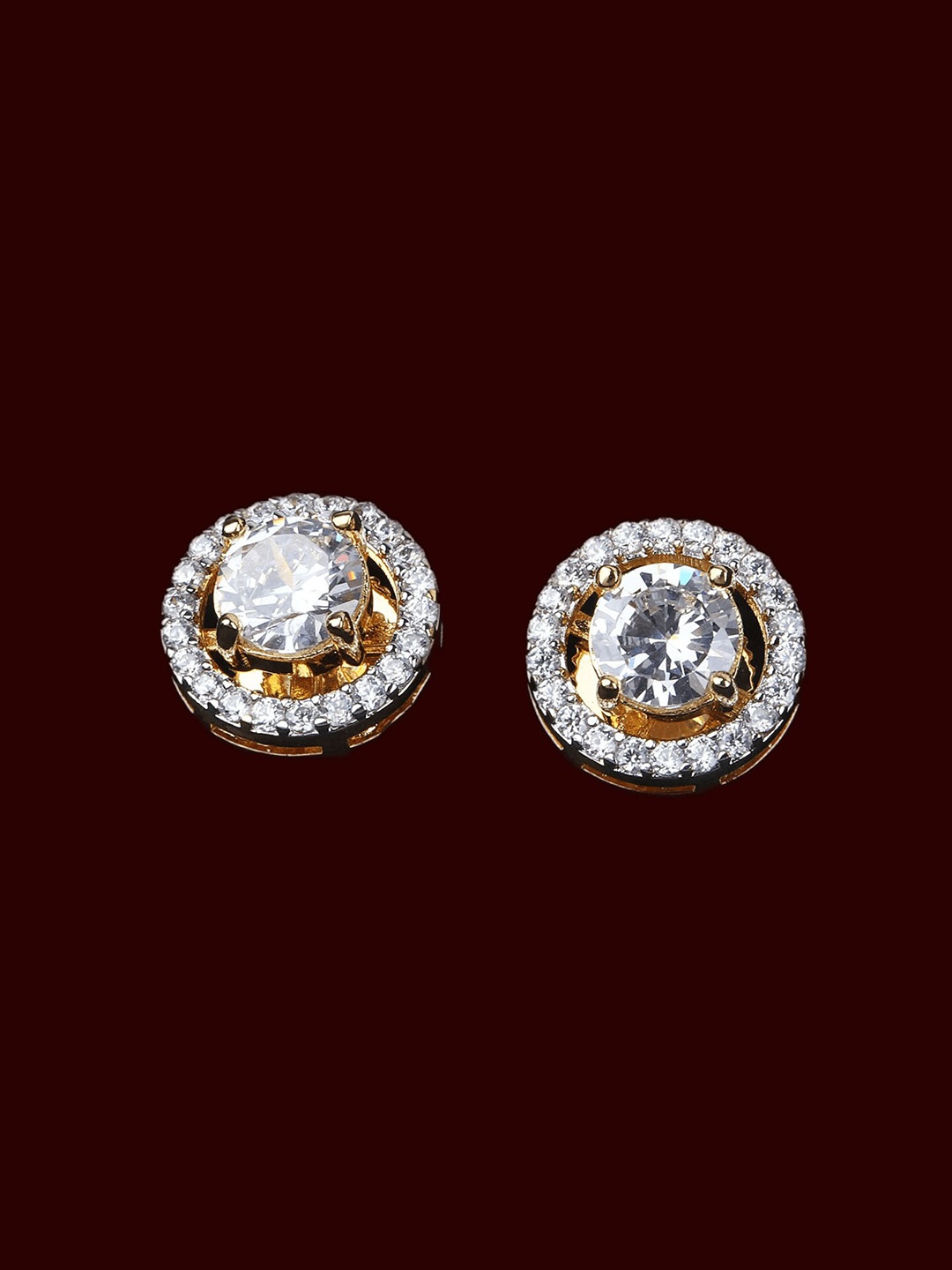 

Mirana Gold-Plated Double Sided Studs Earrings