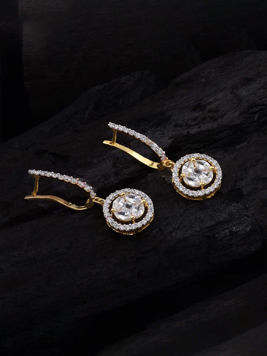 

Mirana Gold-Plated Double Sided Hoop Earrings