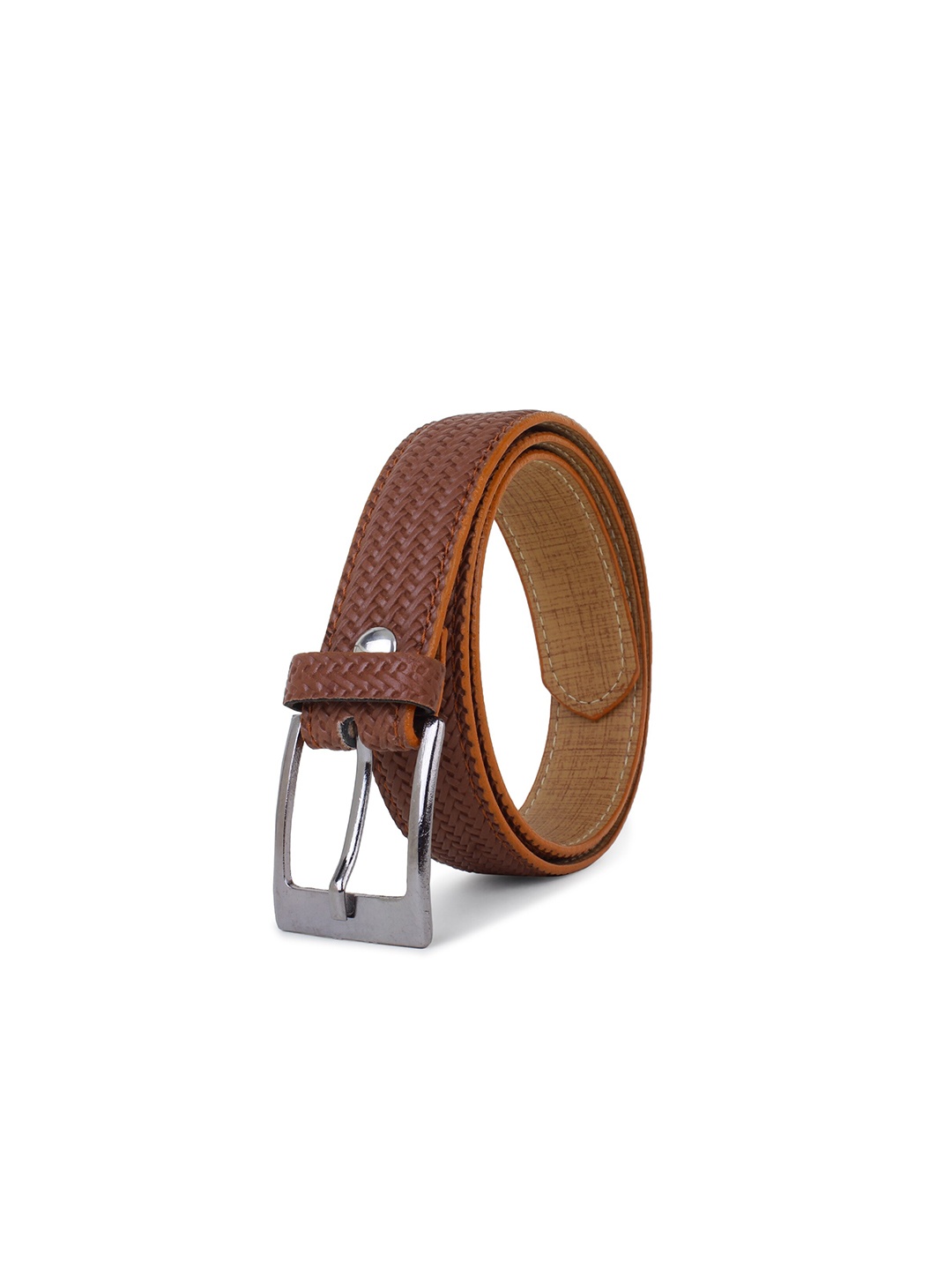 

Zacharias Boys Braided Slim Belt, Tan