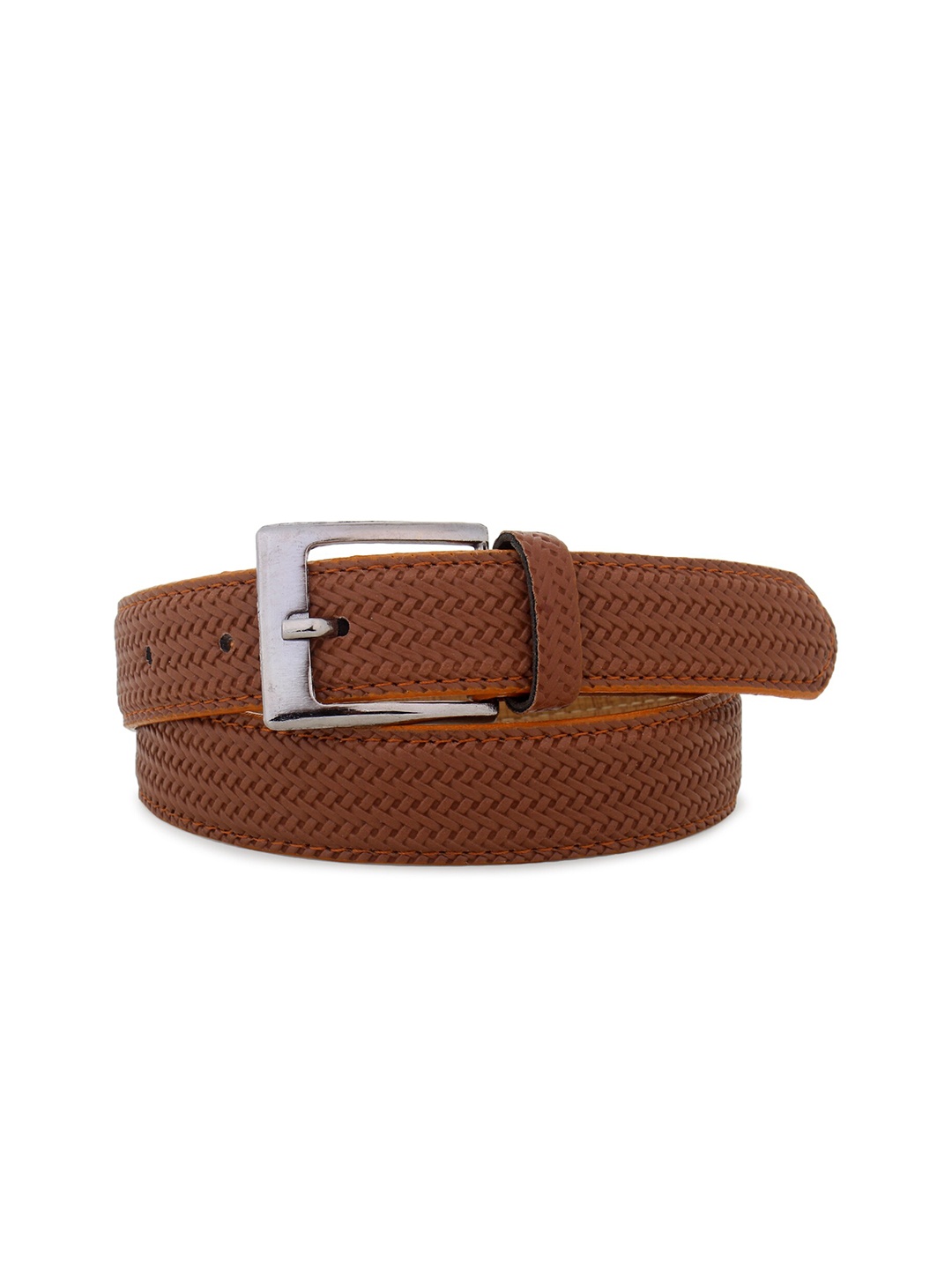 

Zacharias Boys Braided Slim Belt, Tan