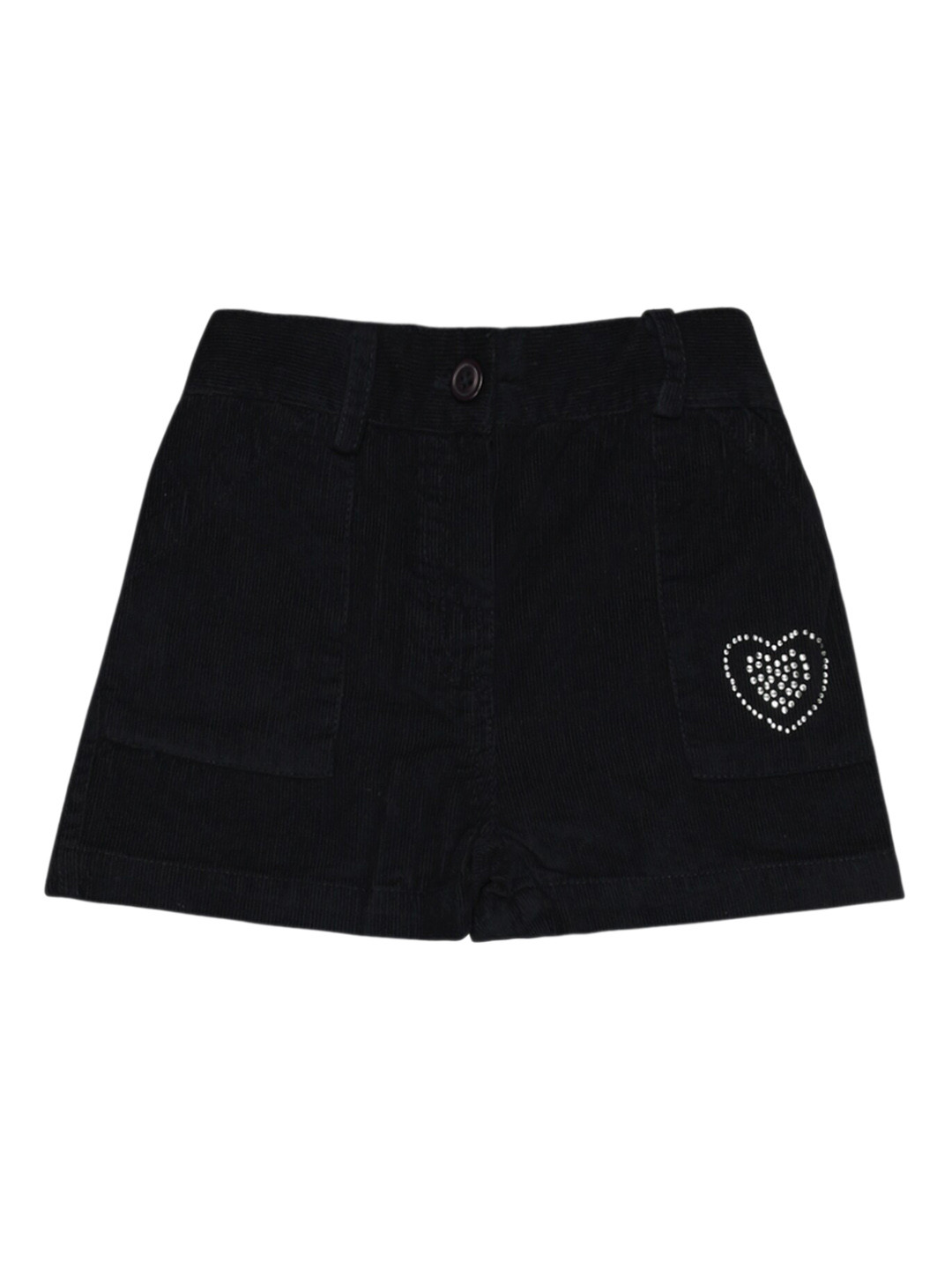 

Bodycare Kids Girls Mid-Rise Regular Fit Shorts, Navy blue