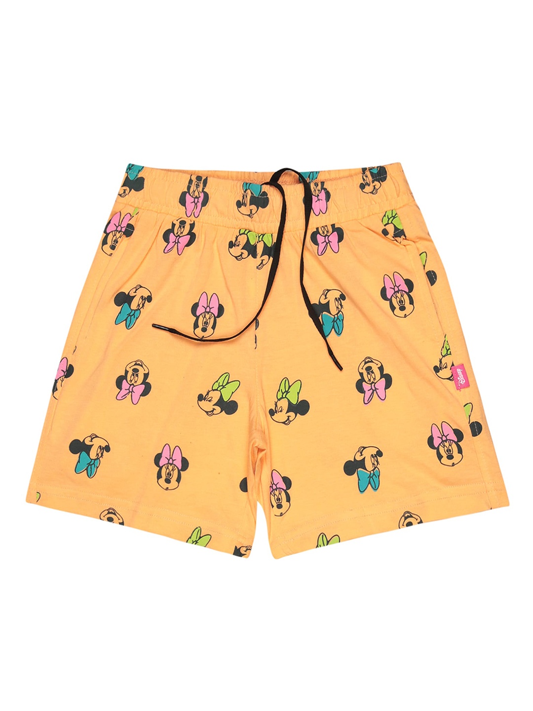 

Bodycare Kids Girls Conversational Printed Shorts, Peach
