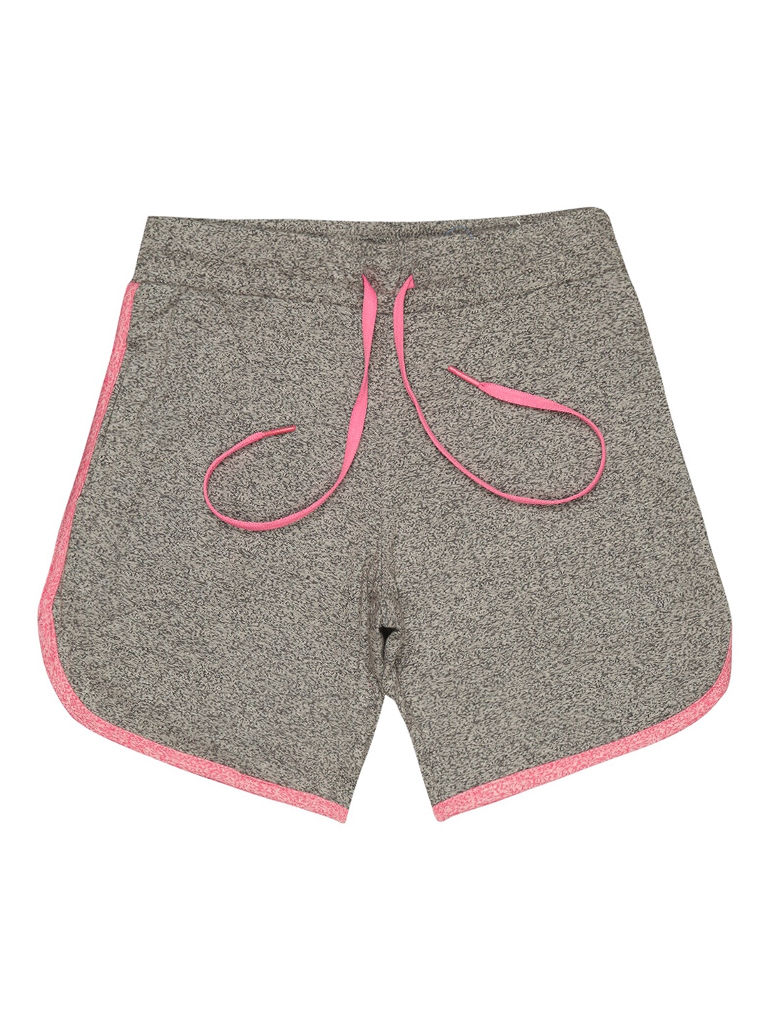 

Bodycare Kids Girls Cotton Mid-Rise Shorts, Grey