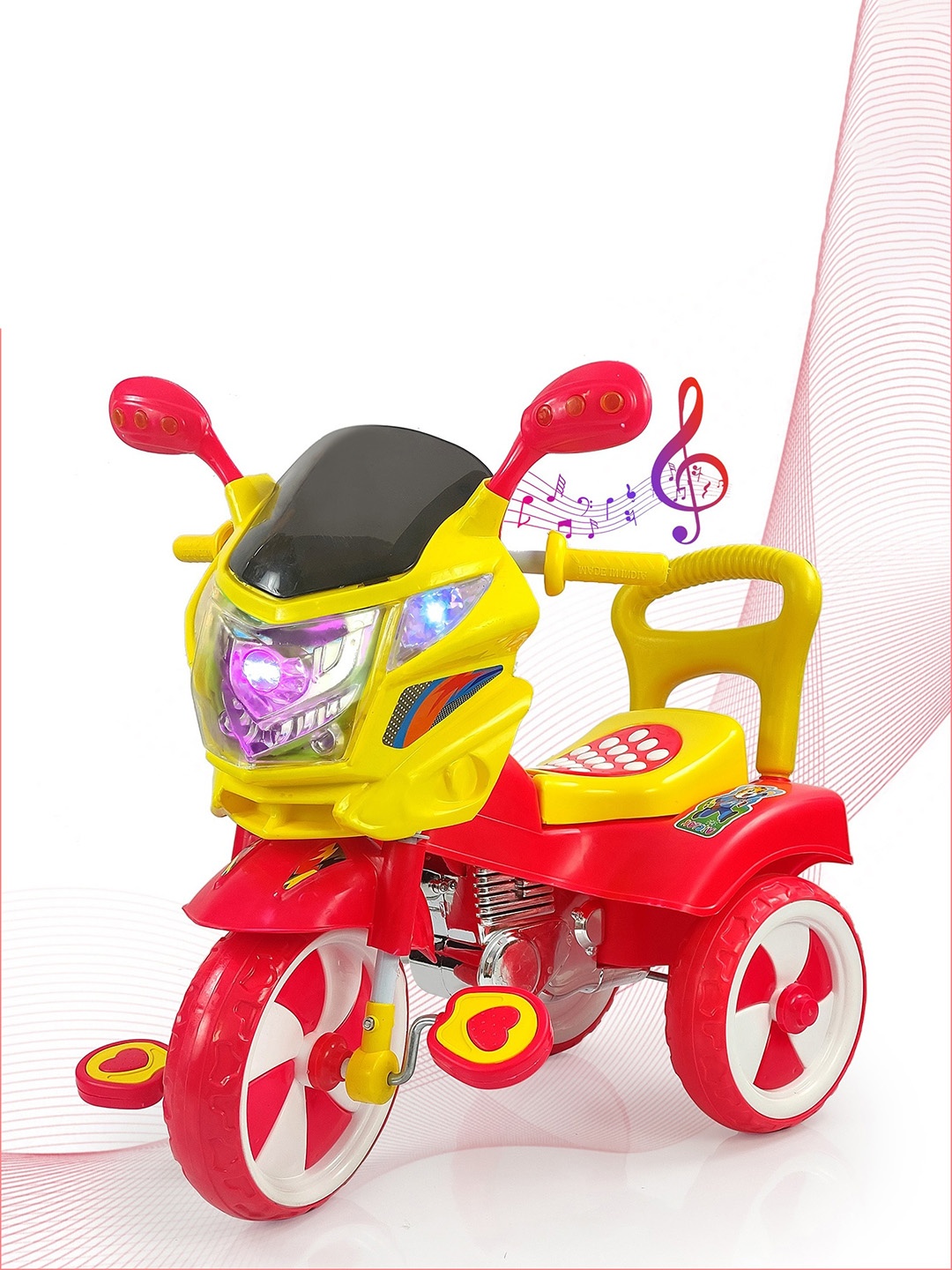 

Dash Kids Victor Tricycle With Light and Music, Red
