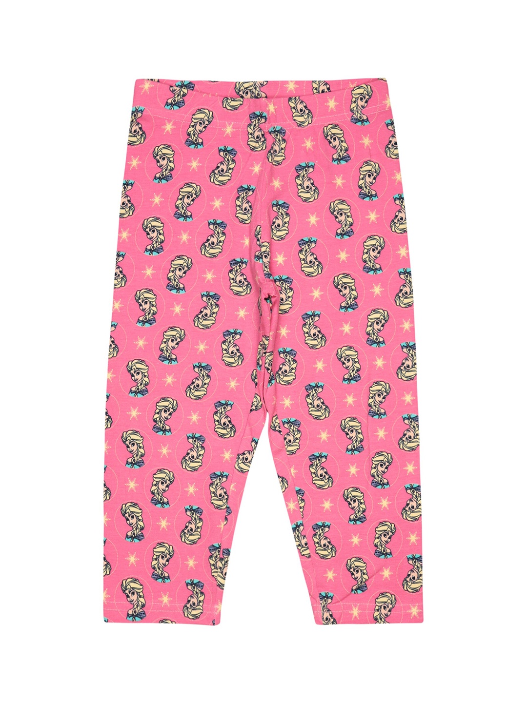 

Bodycare Girls Frozen Printed Cotton Ankle Length Leggings, Fuchsia