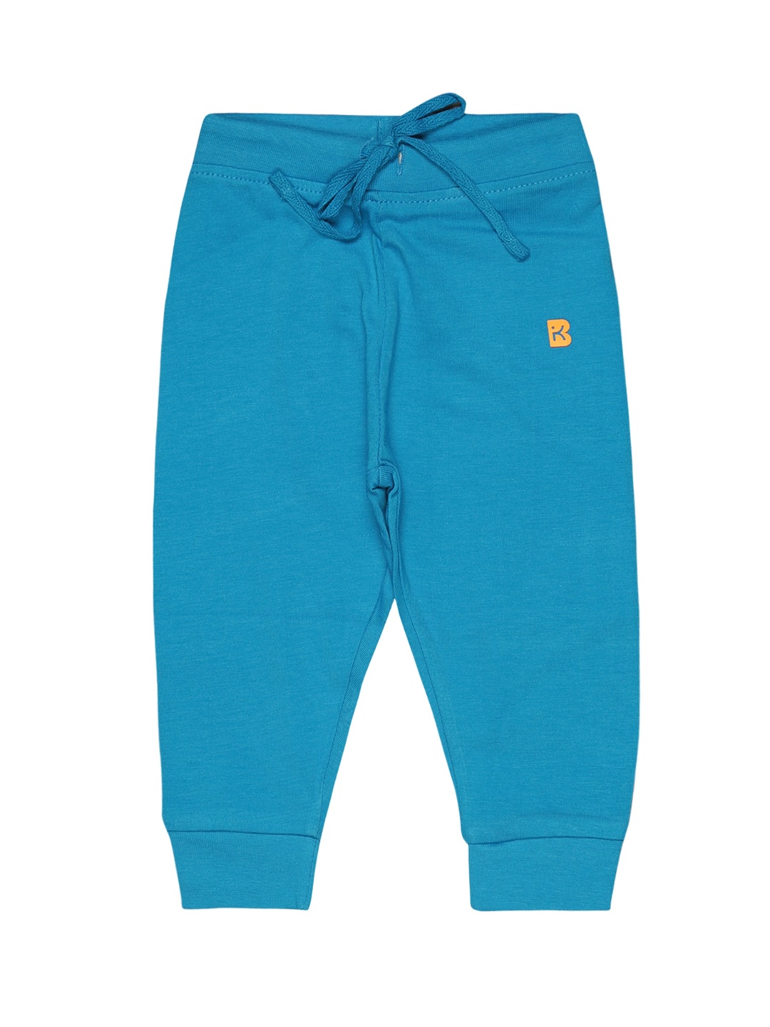 

Bodycare Girls Mid-Rise Pure Cotton Joggers, Blue