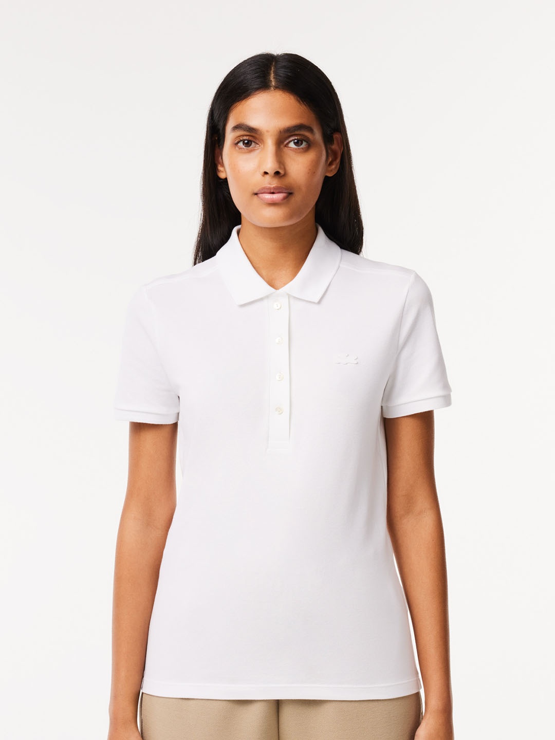 

Lacoste Polo Collar Slim Fit T-shirt, White