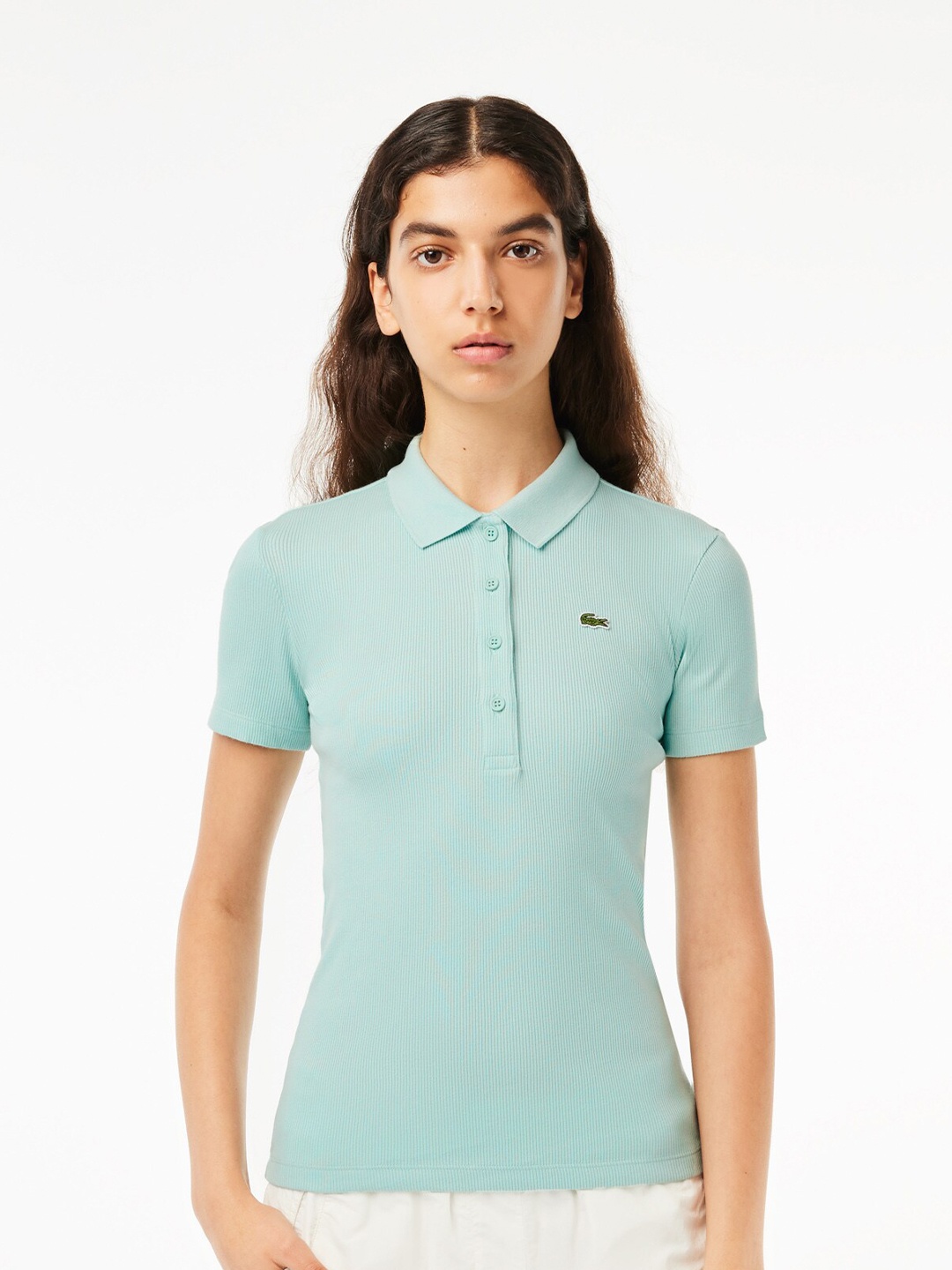 

Lacoste Polo Collar Pure Cotton Slim Fit T-shirt, Green