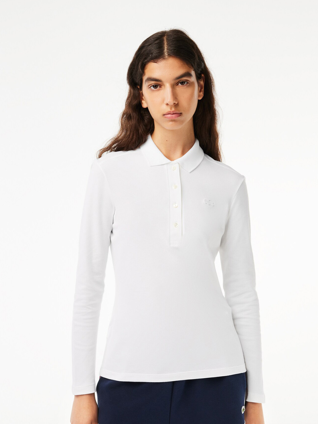 

Lacoste Polo Collar Slim Fit T-Shirt, White